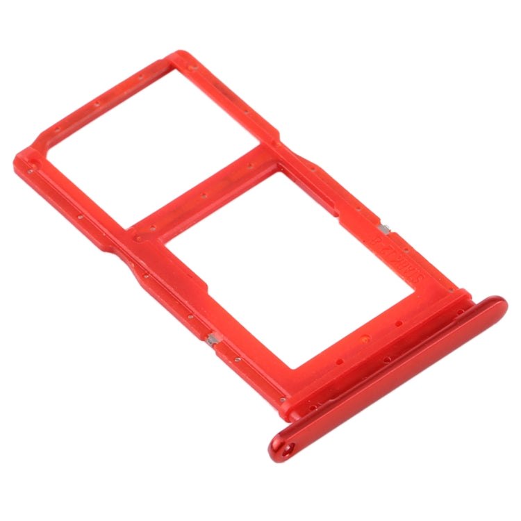 SIM Card Tray + SIM Card Tray / Micro SD Card Tray for Huawei Enjoy Z 5G (Red) - Card Socket by PMc TechLife | Online Shopping South Africa | PMc TechLife | Buy Now Pay Later Mobicred