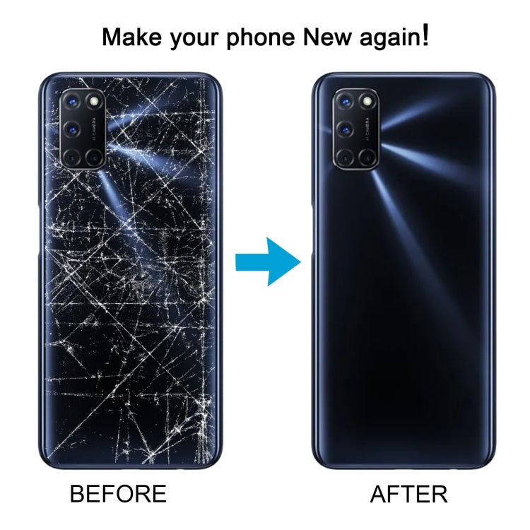 For OPPO A52/A92 CPH2061 / CPH2069 Global / PADM00 / PDAM10 China Battery Back Cover(Black) - Back Cover by PMc TechLife | Online Shopping South Africa | PMc TechLife | Buy Now Pay Later Mobicred