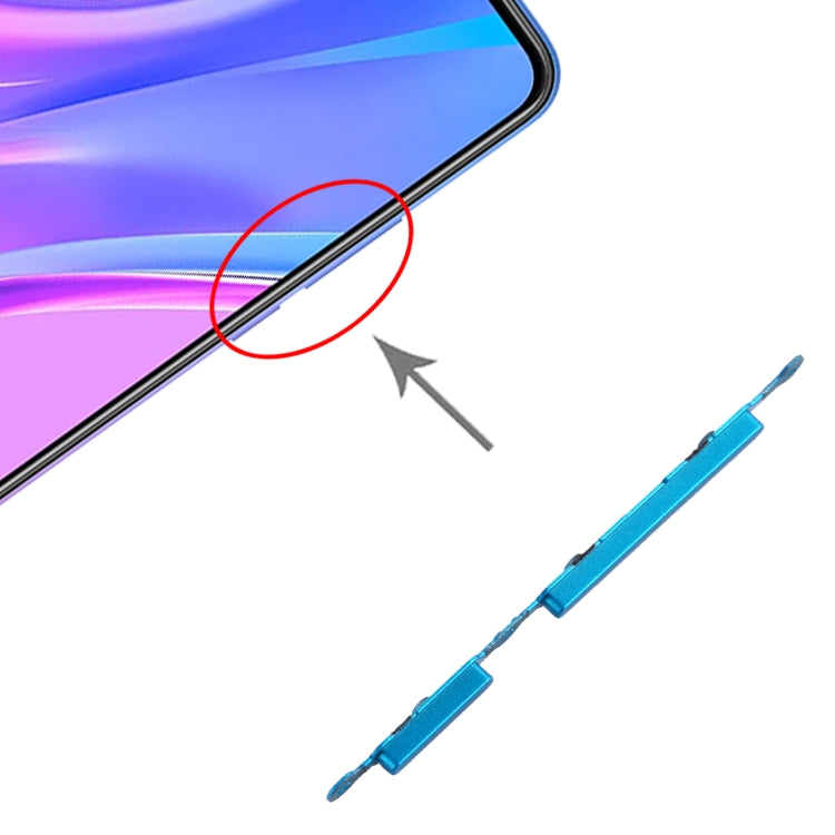 Power Button and Volume Control Button for Xiaomi Redmi 9A(Green) - Home key & Side Key by PMc TechLife | Online Shopping South Africa | PMc TechLife | Buy Now Pay Later Mobicred