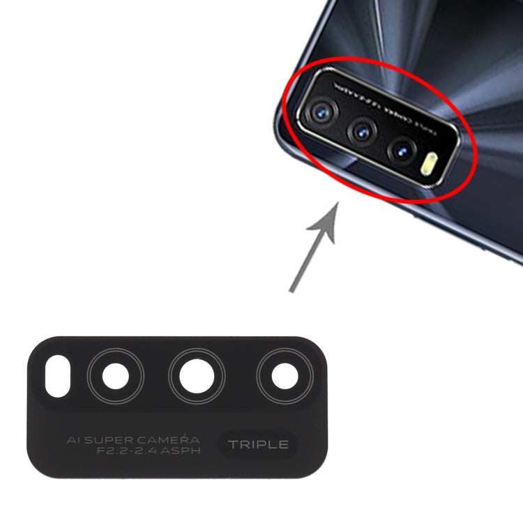 For vivo Y30 (China) V2034A / vivo Y30g V2066BA / vivo Y30 Standard 10pcs Back Camera Lens - Camera Parts by PMc TechLife | Online Shopping South Africa | PMc TechLife | Buy Now Pay Later Mobicred