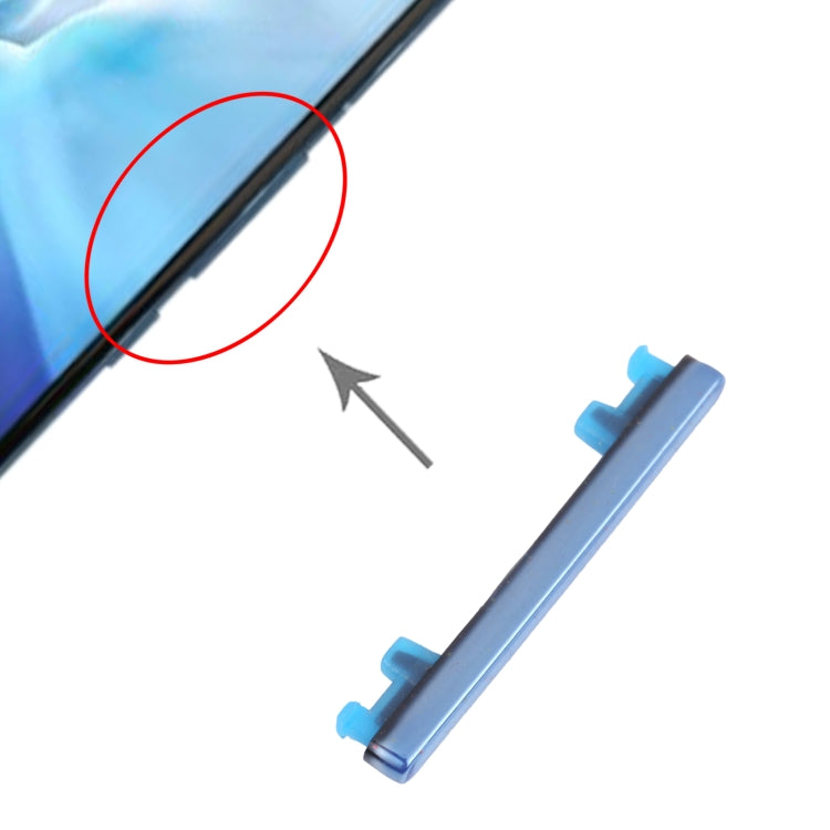 Volume Control Button for Xiaomi Mi 11 Lite / Mi 11 Lite 5G (Blue) - Home key & Side Key by PMc TechLife | Online Shopping South Africa | PMc TechLife | Buy Now Pay Later Mobicred