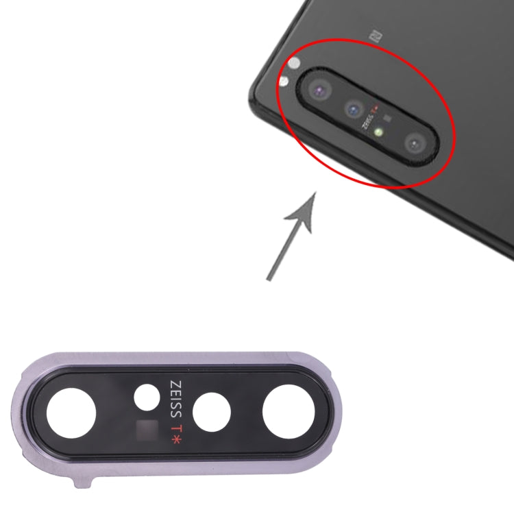 Camera Lens Cover for Sony Xperia 1 II (Purple) - Camera by PMc TechLife | Online Shopping South Africa | PMc TechLife | Buy Now Pay Later Mobicred