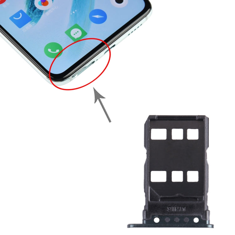 For Meizu 17 / 17 Pro SIM Card Tray + SIM Card Tray (Green) - For Meizu by PMc TechLife | Online Shopping South Africa | PMc TechLife | Buy Now Pay Later Mobicred