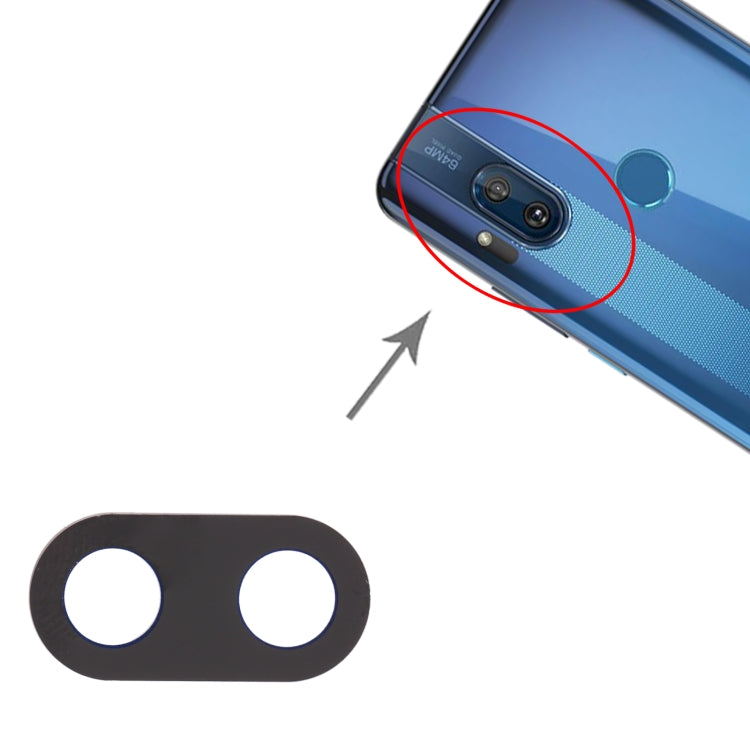 10 PCS Back Camera Lens for Motorola One Hyper(Blue) - Camera Accessories by PMC TechLife | Online Shopping South Africa | PMC TechLife | Buy Now Pay Later Mobicred