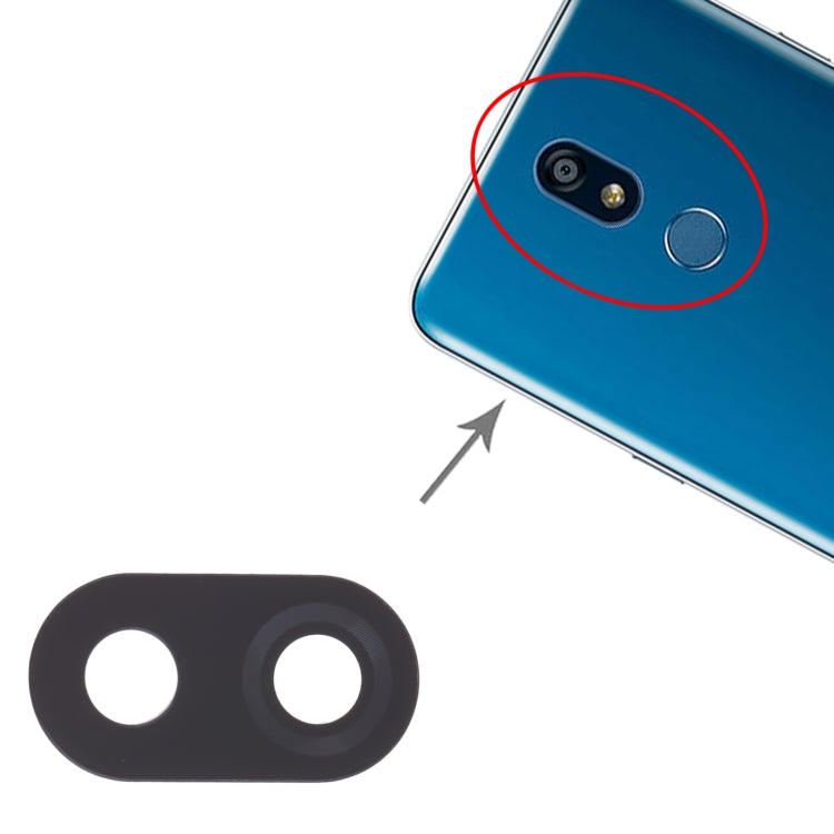 10 PCS Back Camera Lens for LG K40 / LG K12 / LG K12 Plus / LG X4 (2019) LMX420, LMX420EMW, LM-X420 - For LG by PMC TechLife | Online Shopping South Africa | PMC TechLife | Buy Now Pay Later Mobicred