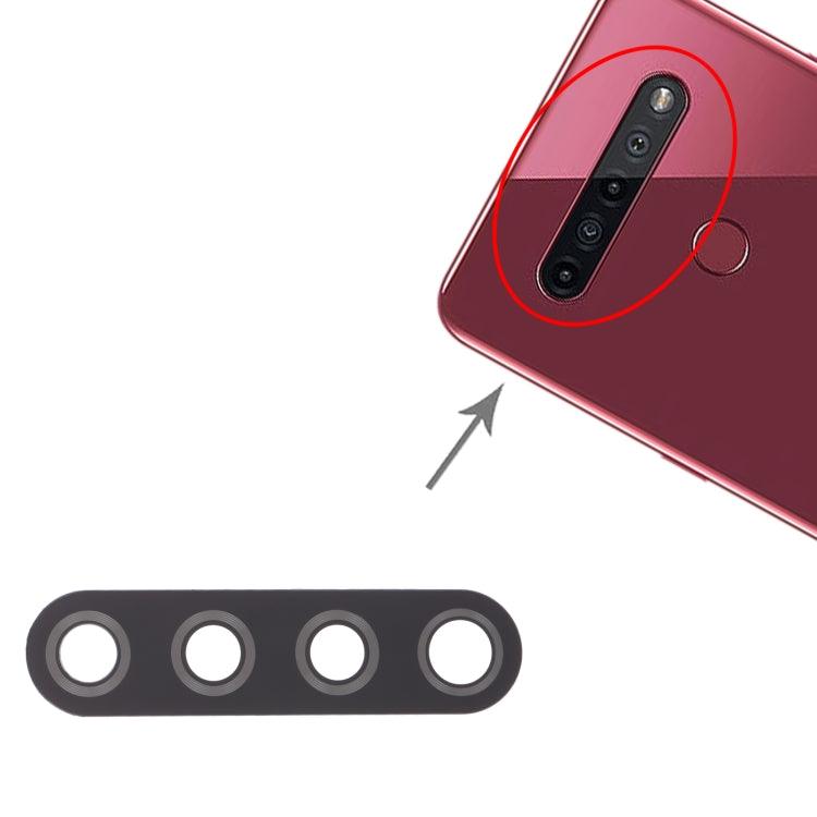 10 PCS Back Camera Lens for LG K51 / Q51 LM-Q510N K500MM - For LG by PMc TechLife | Online Shopping South Africa | PMc TechLife | Buy Now Pay Later Mobicred