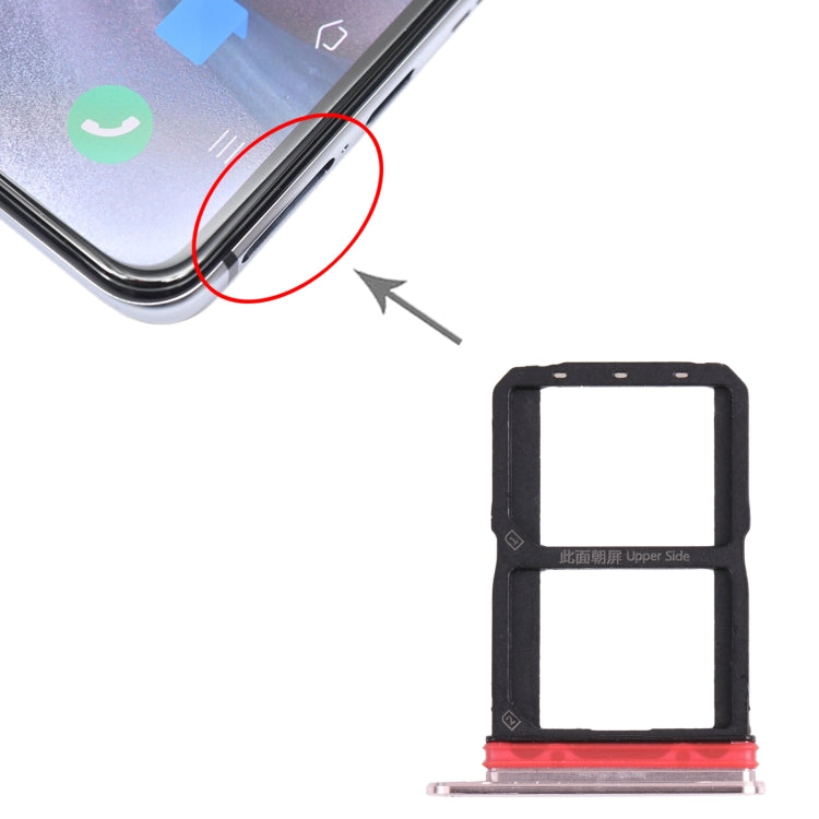 For vivo iQOO 5 5G SIM Card Tray + SIM Card Tray (Gold) - Card Socket by PMc TechLife | Online Shopping South Africa | PMc TechLife | Buy Now Pay Later Mobicred