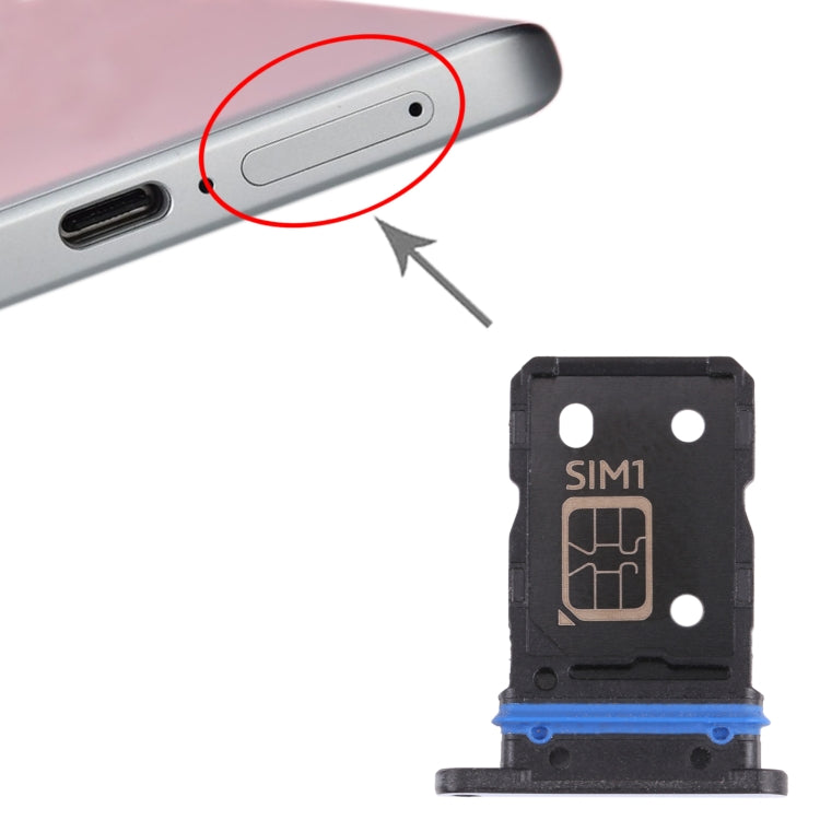 For vivo X70 V2133A V2104 SIM Card Tray + SIM Card Tray (Blue) - Card Tray by PMc TechLife | Online Shopping South Africa | PMc TechLife | Buy Now Pay Later Mobicred