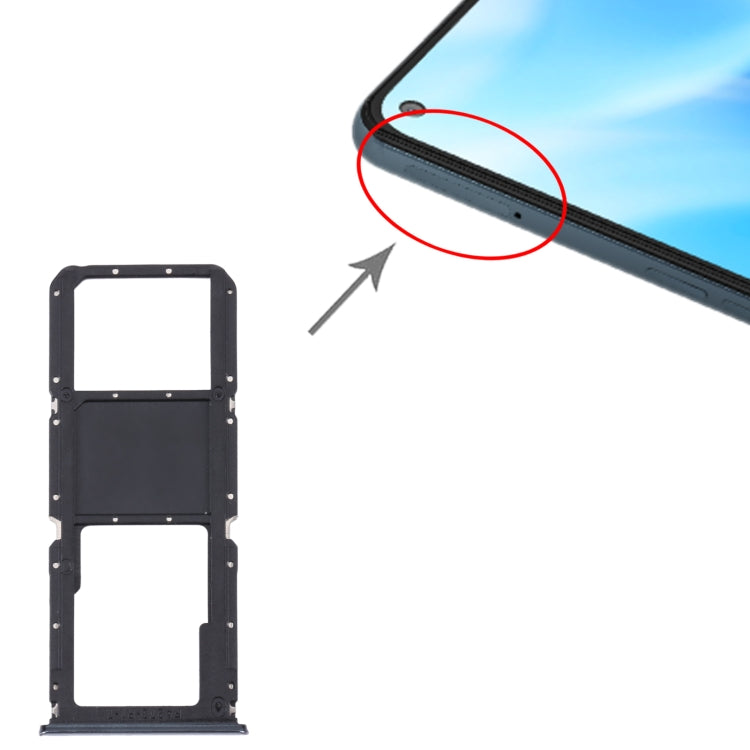 For OnePlus Nord N200 5G DE2118 / DE2117 SIM Card Tray + Micro SD Card Tray (Grey) - Card Tray by PMc TechLife | Online Shopping South Africa | PMc TechLife | Buy Now Pay Later Mobicred