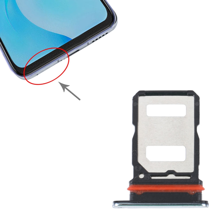 For vivo S7 / V20 Pro SIM Card Tray + SIM Card Tray (Gold) - Card Socket by PMc TechLife | Online Shopping South Africa | PMc TechLife | Buy Now Pay Later Mobicred