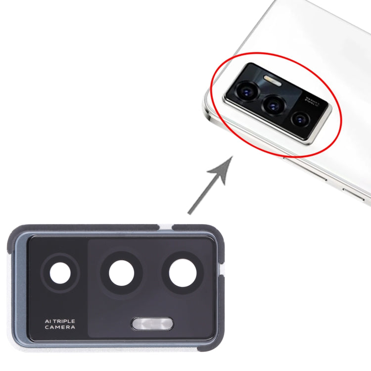 For vivo S10E Original Camera Lens Cover (Black) - Camera Parts by PMC TechLife | Online Shopping South Africa | PMC TechLife