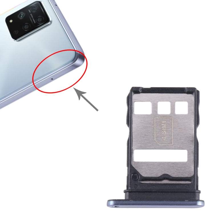 For Honor Play 5T Pro SIM Card Tray (Blue) - Card Socket by PMc TechLife | Online Shopping South Africa | PMc TechLife | Buy Now Pay Later Mobicred