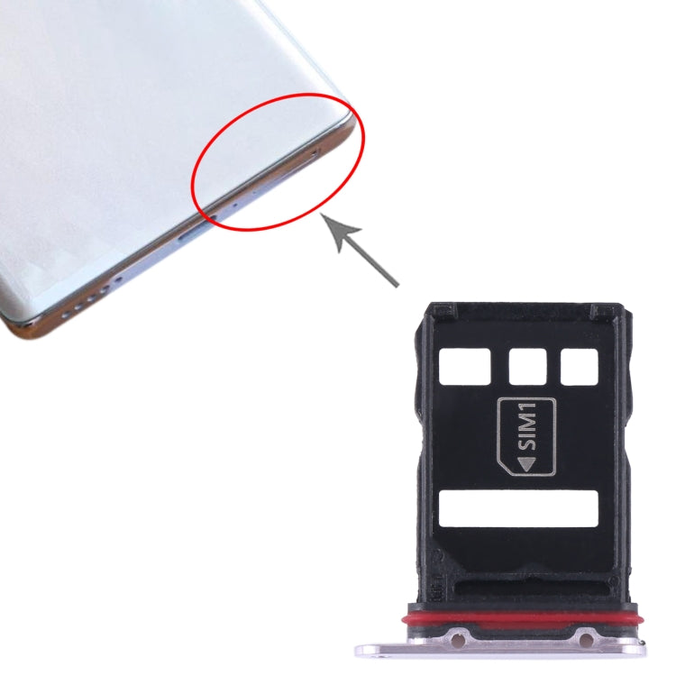 For Honor Magic5 Pro SIM + NM Card Tray (Purple) - Card Socket by PMc TechLife | Online Shopping South Africa | PMc TechLife | Buy Now Pay Later Mobicred