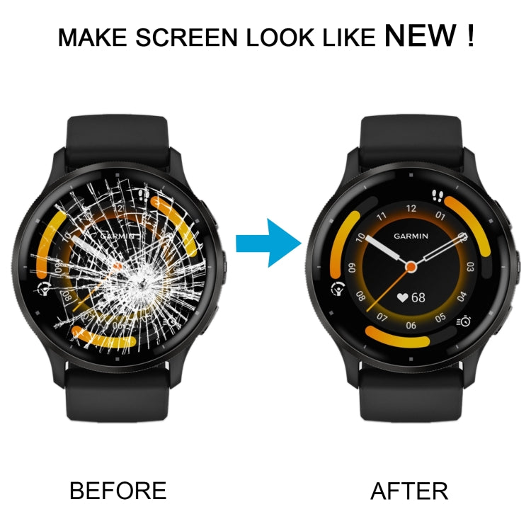 For Garmin Venu Original LCD Screen with Digitizer Full Assembly (Gold) - For Garmin by PMC TechLife | Online Shopping South Africa | PMC TechLife