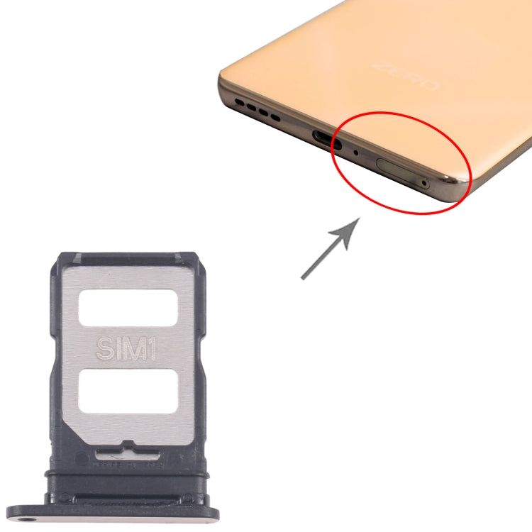 For Infinix Zero 30 5G 5pcs SIM Card Tray + SIM Card Tray (Gold) - Card Tray by PMc TechLife | Online Shopping South Africa | PMc TechLife | Buy Now Pay Later Mobicred