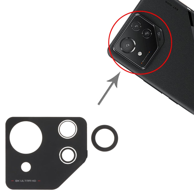 For Asus ROG Phone 8 Pro AI2401 AI2401_A Back Camera Lens - Camera by PMc TechLife | Online Shopping South Africa | PMc TechLife | Buy Now Pay Later Mobicred