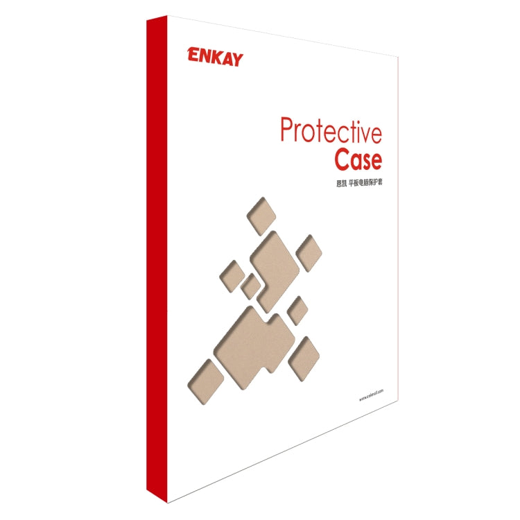 For Samsung Galaxy Tab S6 Lite P610 / P615 / Tab S6 Lite 2022 / P613 / P619 ENKAY Elastic Leather Tablet Case with Holder(Cyan) - free shipping - PMc TechLife - Order now!