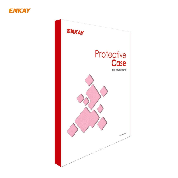 ENKAY for Samsung Galaxy Tab S8 / Galaxy Tab S7 11.0 T870 / T875 ENK-8012 360 Degree Rotation Litchi Texture Horizontal Flip PU Leather Smart Case with Holder & Sleep / Wake-up(Pink) - free shipping - PMc TechLife - Order now!