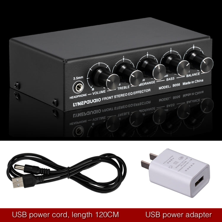 3-Channel Mixer Front Stereo Amplifier High / Mid / Bass Adjuster, USB 5V Power Supply, US Plug - by PMC Jewellery | Online Shopping South Africa | PMC Jewellery | Buy Now Pay Later Mobicred