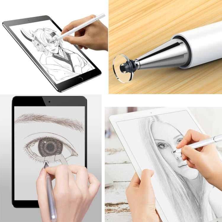 AT-26 2 in 1 Mobile Phone Touch Screen Capacitive Pen Writing Pen with 1 Pen Tip(Blue) - free shipping - PMc TechLife - Order now!