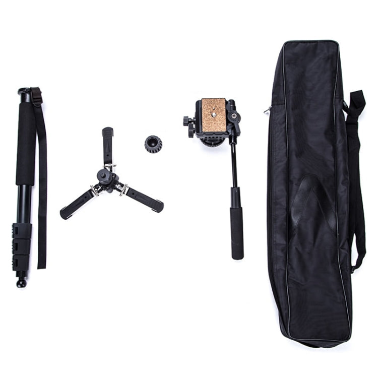 YUNTENG VCT-288 Tripod Mount Monopod with Fluid Drag Head - free shipping - PMC TechLife - Order now!
