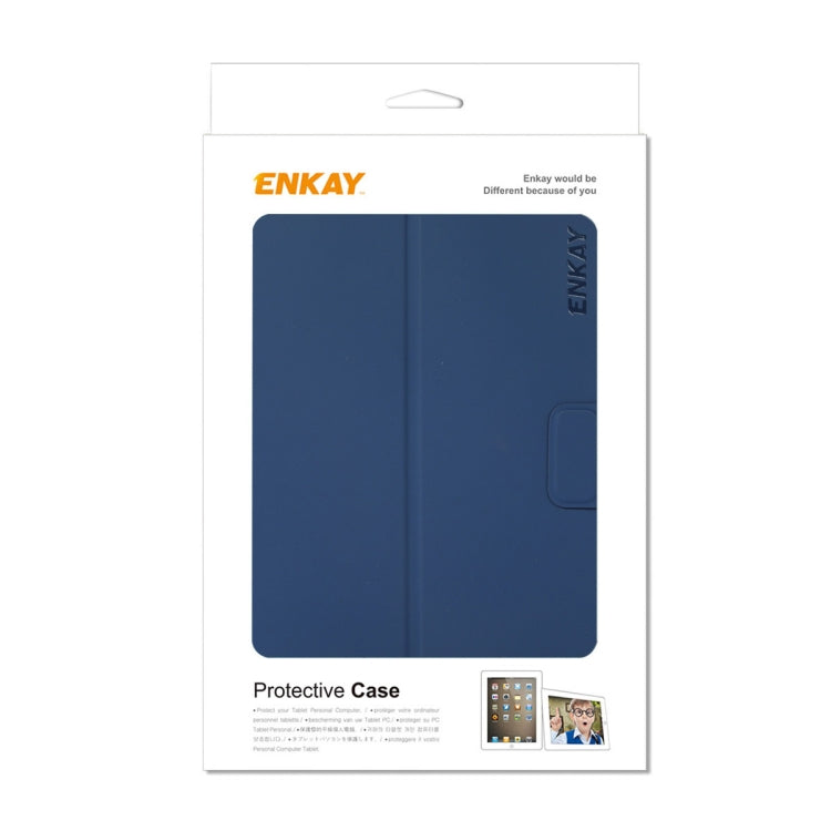 For iPad mini 2024 / mini 6 ENKAY Leather Stand Smart Tablet Case(Light Green) - free shipping - PMc TechLife - Order now!
