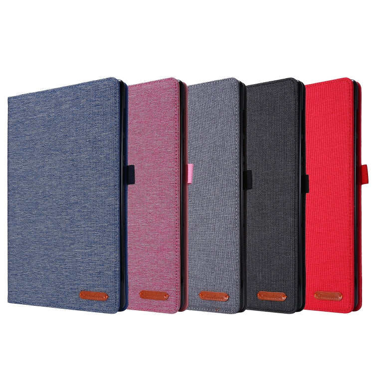 For Huawei MatePad Pro 11 2022 Fabric Leather Tablet Case(Red) - Huawei by PMC TechLife | Online Shopping South Africa | PMC TechLife | Buy Now Pay Later Mobicred