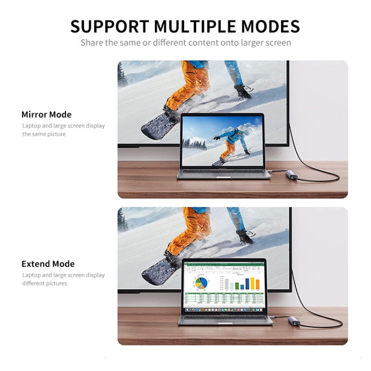 JUNSUNMAY 6 in 1 Type-C to 4K HDMI Docking Station Adapter USB-C PD Quick Charge Hub SD/TF Card Reader - free shipping - PMC Jewellery - Order now!