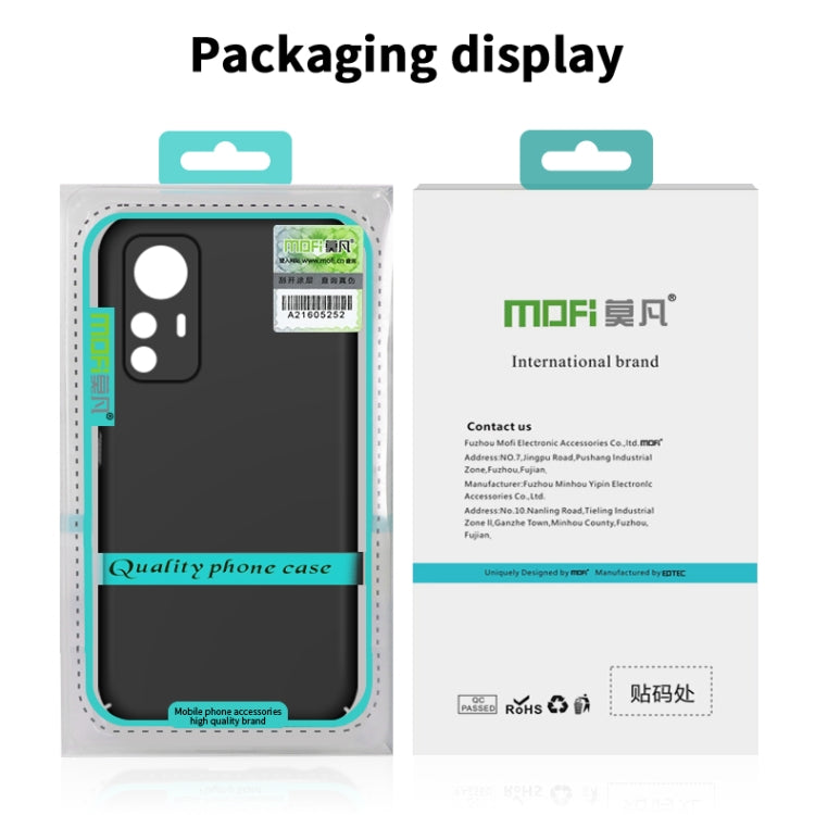 For Xiaomi 12T / Redmi K50 Ultra MOFI Micro Frosted PC Ultra-thin Hard Case(Black) - free shipping - PMC TechLife - Order now!