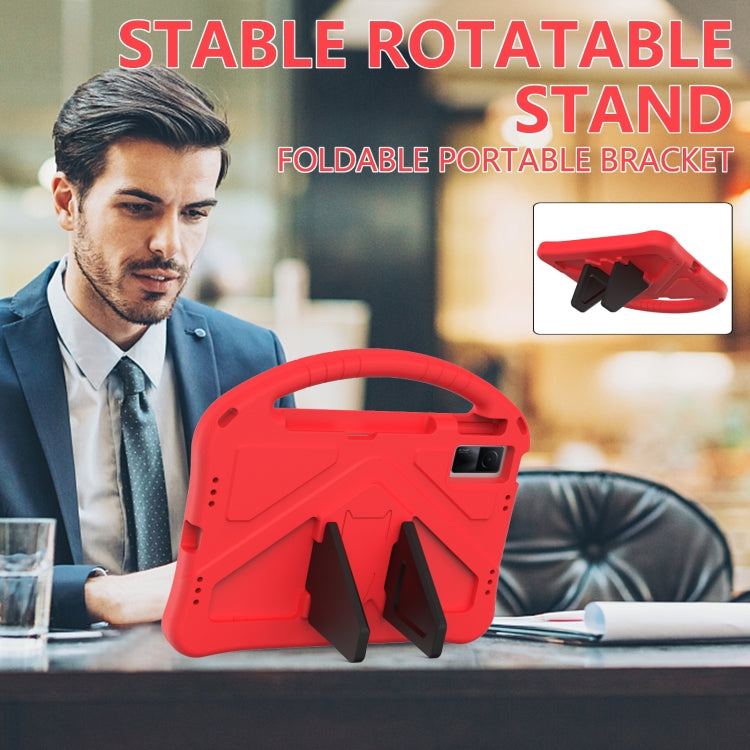 For OPPO Pad Air 10.36 2022 EVA Shockproof Tablet Case with Holder(Red) - OPPO by PMC TechLife | Online Shopping South Africa | PMC TechLife | Buy Now Pay Later Mobicred