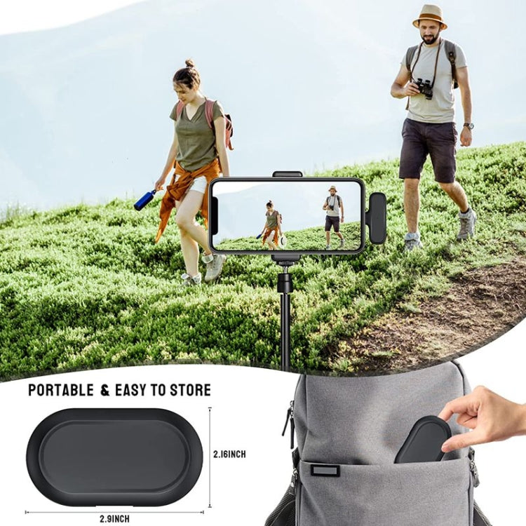 One by Two Wireless Lavalier Microphone Wireless Noise Reduction Microphone with Charging Case, Port: 8 Pin - Microphone by PMC TechLife | Online Shopping South Africa | PMC TechLife | Buy Now Pay Later Mobicred