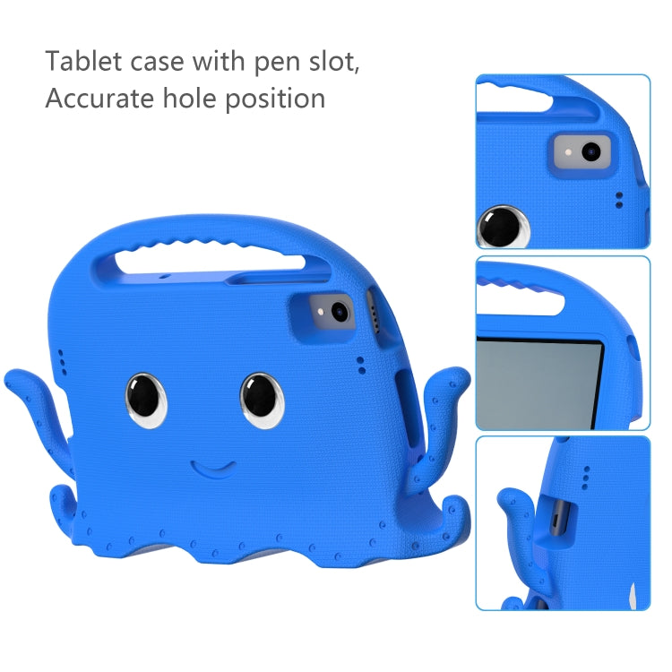 For Lenovo M10 Plus TB-X606 10.3 Octopus Style EVA PC Tablet Case(Blue) - Lenovo by PMC TechLife | Online Shopping South Africa | PMC TechLife | Buy Now Pay Later Mobicred