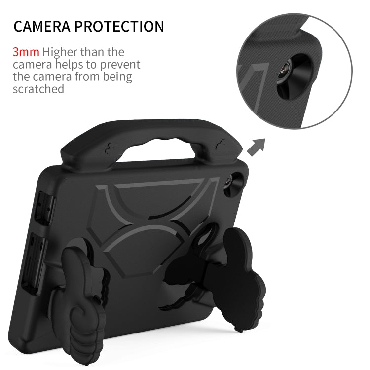 For Lenovo Tab M10 3rd Gen 10.1 TB-328 Thumb Bracket EVA Shockproof Tablet Case(Black) - free shipping - PMC TechLife - Order now!