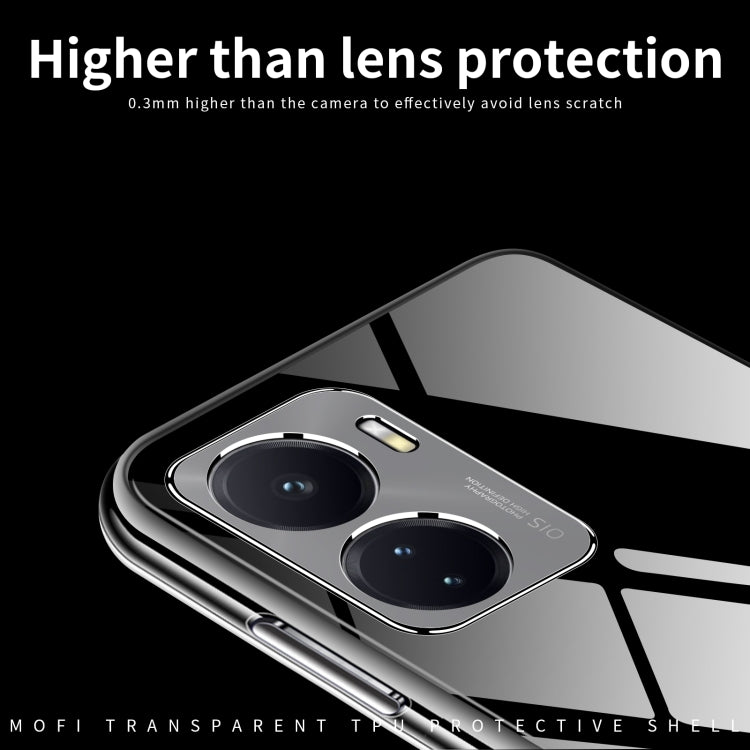 For vivo iQOO Z7X MOFI Ming Series Ultra-thin TPU Phone Case(Transparent) - vivo Cases by MOFI | Online Shopping South Africa | PMC TechLife