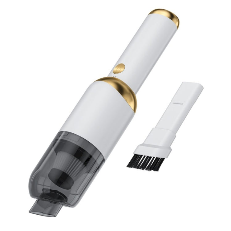 P9 Mini Portable Wireless Big Power Rechargeable Wet Dry Auto Car Vacuum Cleaner(White) - Vacuum Cleaner by PMC TechLife | Online Shopping South Africa | PMC TechLife | Buy Now Pay Later Mobicred
