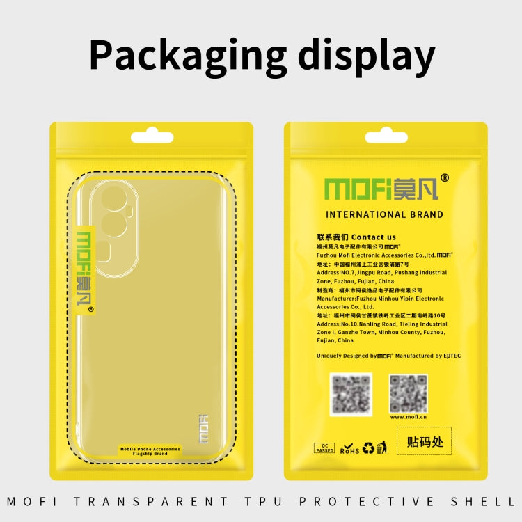 For OPPO A2 Pro MOFI Ming Series Transparent Ultra-thin TPU Phone Case(Transparent) - A2 Pro Cases by MOFI | Online Shopping South Africa | PMC TechLife