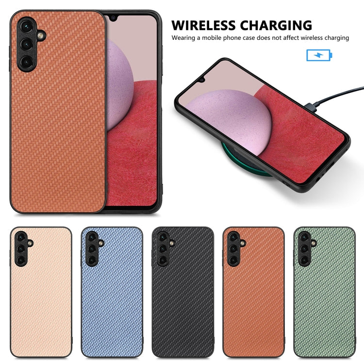 For Samsung Galaxy S25 Ultra 5G Carbon Fiber Texture Leather Back Cover Phone Case(Black) - Galaxy S25 Ultra 5G Cases by PMC Jewellery | Online Shopping South Africa | PMC Jewellery | Buy Now Pay Later Mobicred