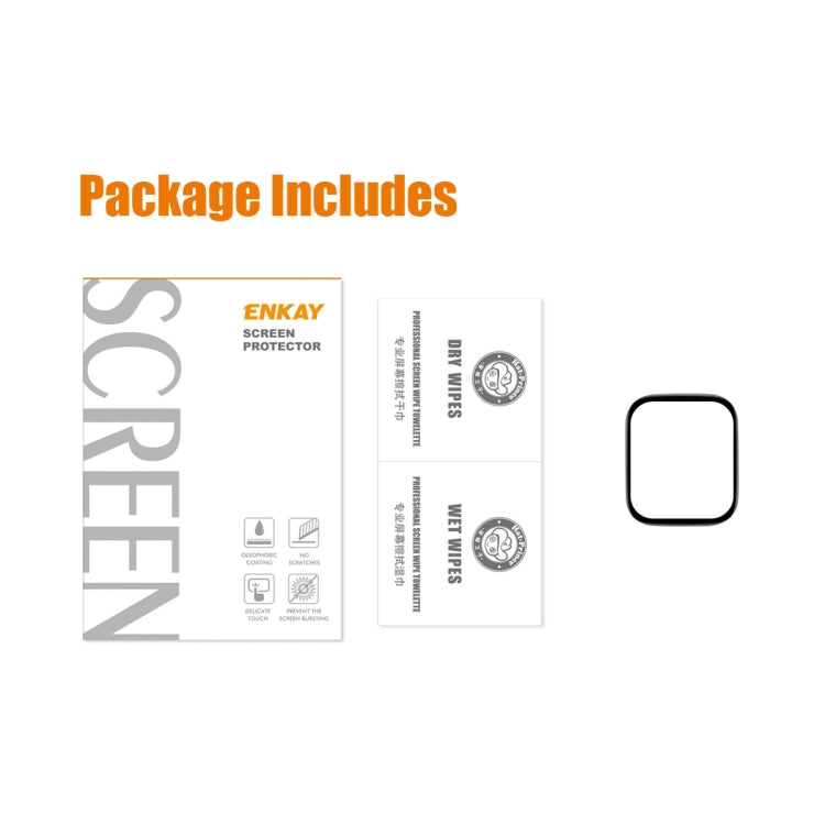 For Redmi Watch 3 Lite 1pcs ENKAY ENKAY 3D Full Coverage Soft PC Edge PMMA HD Screen Film - free shipping - PMC TechLife - Order now!
