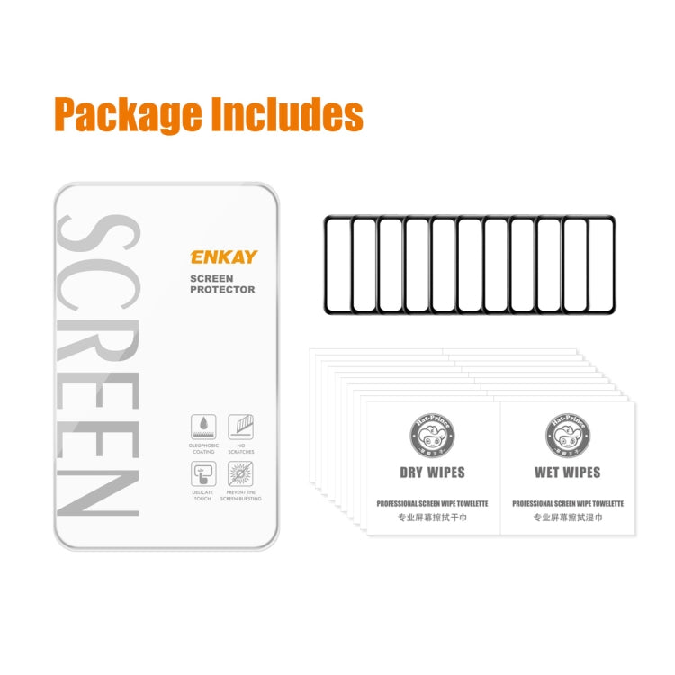 For Xiaomi Smart Band 9 Active 10pcs ENKAY ENKAY 3D Full Coverage Soft PC Edge PMMA HD Screen Film - free shipping - PMC TechLife - Order now!