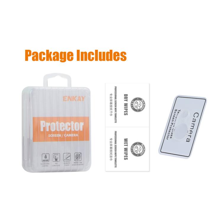 For iPhone 16e ENKAY Hat-Prince 9H Rear Camera Lens Tempered Glass Film - iPhone 16e Tempered Glass by ENKAY | Online Shopping South Africa | PMC TechLife | Buy Now Pay Later Mobicred