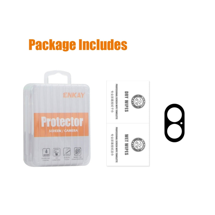 For iPhone 16 / 16 Plus ENKAY Hat-Prince 9H Rear Camera Lens Tempered Glass Film - iPhone 16 Plus Tempered Glass by ENKAY | Online Shopping South Africa | PMC TechLife | Buy Now Pay Later Mobicred