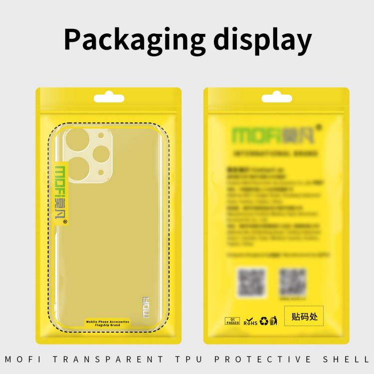 For Xiaomi Redmi Note 13 Pro 4G MOFI Ming Series Ultra-thin TPU Phone Case(Transparent) - free shipping - PMC TechLife - Order now!