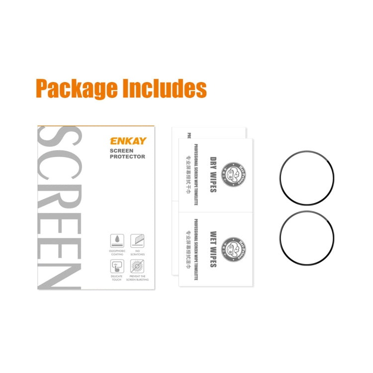 For Samsung Galaxy Watch6 Classic / Ultra 47mm 2pcs ENKAY 3D Full Coverage Soft PC Edge PMMA HD Screen Film - free shipping - PMC TechLife - Order now!