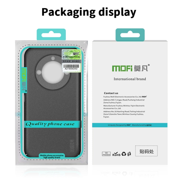 For Honor X50 5G MOFI Fandun Series Frosted PC Ultra-thin All-inclusive Phone Case(Red) - Honor Cases by MOFI | Online Shopping South Africa | PMC TechLife | Buy Now Pay Later Mobicred