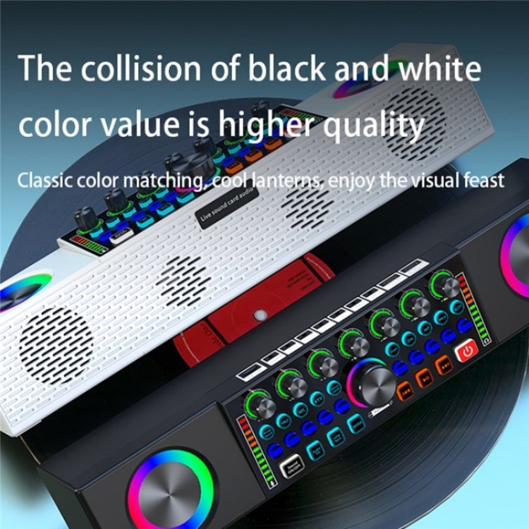SY8 Live Sound Card All-in-one Machine Speaker Stereo Subwoofer With Mic(Black) - Live Sound Effects Processors by PMC TechLife | Online Shopping South Africa | PMC TechLife | Buy Now Pay Later Mobicred