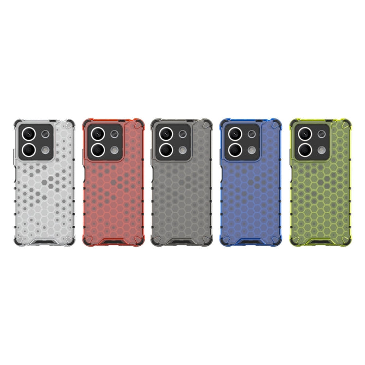 For Redmi Note 13 Shockproof Honeycomb Phone Case(White) - Note 13 Cases by PMC TechLife | Online Shopping South Africa | PMC TechLife | Buy Now Pay Later Mobicred