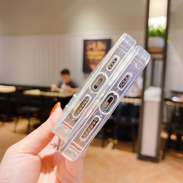 For Samsung Galaxy A54 5G Fresh Small Floral Epoxy TPU Phone Case(D05 Blue Floral) - Galaxy Phone Cases by PMC TechLife | Online Shopping South Africa | PMC TechLife