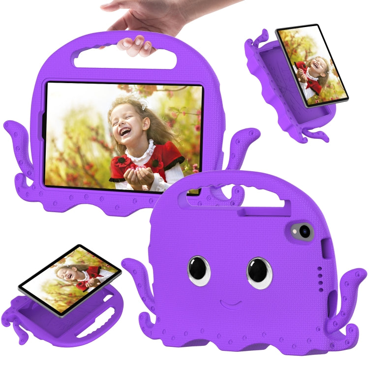 For TCL Tab 8 LE / WiFi 2023 Octopus Style EVA Hybrid PC Shockproof Tablet Case with Strap(Purple) - Others by PMC TechLife | Online Shopping South Africa | PMC TechLife | Buy Now Pay Later Mobicred