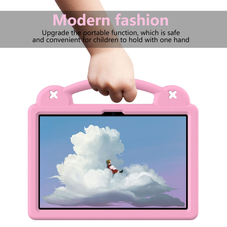 For Lenovo P11 Plus J607F / Xiaoxin Pad 11 Handle Kickstand Children EVA Shockproof Tablet Case(Pink) - Lenovo by PMC TechLife | Online Shopping South Africa | PMC TechLife | Buy Now Pay Later Mobicred