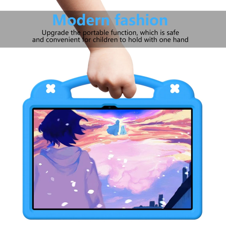 For Lenovo Tab P12 / Xiaoxin Pad Pro 12.7 Handle Kickstand Children EVA Shockproof Tablet Case(Sky Blue) - Lenovo by PMC TechLife | Online Shopping South Africa | PMC TechLife | Buy Now Pay Later Mobicred